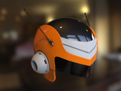 Great Saiyaman Helmet Dragonball Z 3D Printed Cosplay Helmet