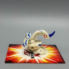 Bakugan Dragonoid 550G Pearl White Aquos B2 Battle Brawlers READ