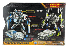 Transformers Hunt For The Decepticons Sideswipe Barricade Hunters Rumble NIB