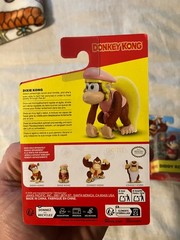 jakks pacific 2.5 donkey kong, diddy kong, dixie kong lot