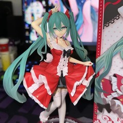 Hatsune Miku Anime Figure Toys Cute Anime MIKU Standing Position PVC Action Figu