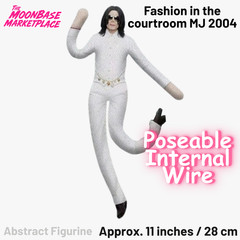 Michael Jackson Plush Doll Cosplay Stuffed Figure Collectible Room Decor Gift
