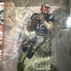 MCFARLANE TOM BRADY Rookie PATRIOTS BLUE JERSEY SNOW BASE Ultra Rare NIB