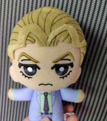 Japan jojo Bizarre Adventure Tomonui Plush mascot Kira Yoshikage Gift doll
