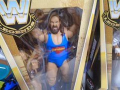 WWE Complete Set of 4 Elite legends 32 figures wih Dory Funk Jr BAF In Hand