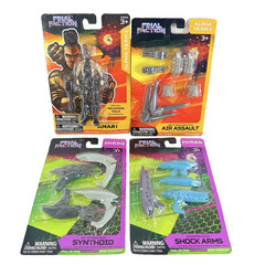 Final Faction Action Figure Weapons Alpha Khaan Amari Air Assau Shock Synthoid E