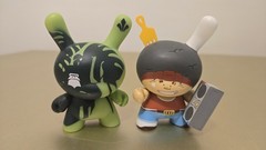 Lot Of 13 Kidrobot Dunny Figures-2007, 08, 10, 16- “Clockwork Orange” Included