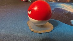 Pokémon Voltorb Plastic Figurine Red White Collectible Toy