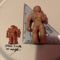 LARGE 3.5″ Kinnikuman Ultimate M.U.S.C.L.E RARE eraser Keshi Kendaman