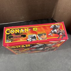 THUNDER BATTLE STALLION CONAN THE ADVENTURER ACTION FIGURE SET HASBRO VINTAGE