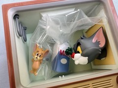 52TOYS Tom & Jerry Classic Moments Haunted Mouse Figure TV Display Complete Toy