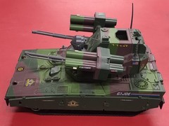 GI Joe 1989 Slaughters Marauders Equalizer Tank Complete W/ Blueprint Manual