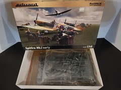 Spitfire Mk.I Early 1:48 EDUARD Plane Model Kit NEW MIB Unbuilt