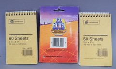 Vintage 1984 Monogram Go Bots Merch Colored Pencils Note Pad Lot