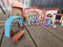 Bluey School Playset w/ Figures And Accessories, The Terriers, Chloe, Rusty, Etc