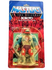 Mattel MOTU ROBOTO Vintage 1984 Sealed On Card | Free Shipping!