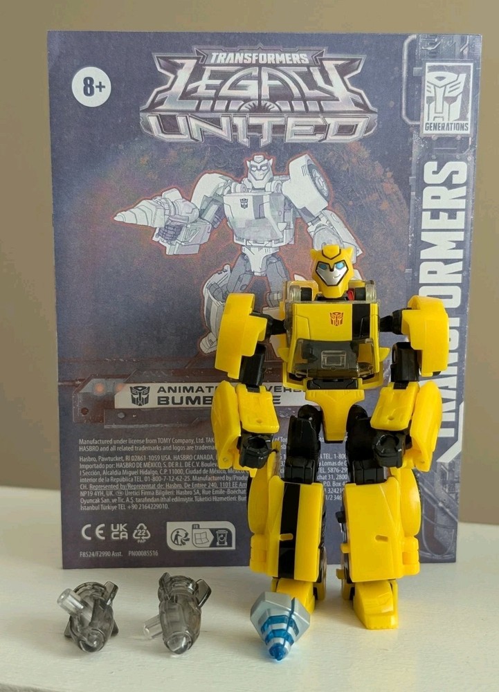 Transformers Legacy United Animated Universe Bumblebee Deluxe Complete Hasbro