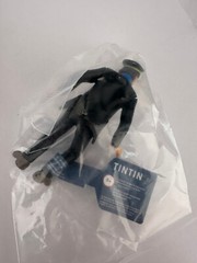 Original The Adventures of Tintin Action Figures 6 PCS Set Toy Cake Toppers NEW