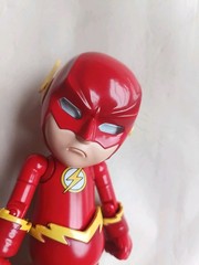 Herocross Hybrid Metal Figuration #017 Flash DC Justice League Open Box clean
