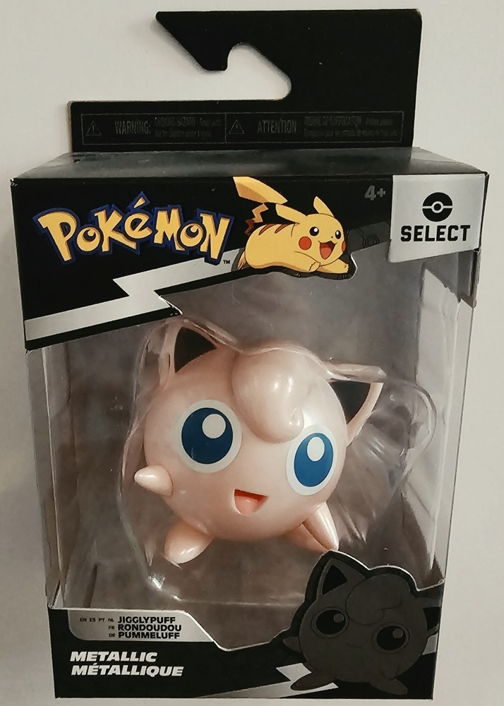 POKÉMON SELECT SERIES 2 METALLIC JIGGLYPUFF FIGURE BRAND NEW FAST SHIPPING