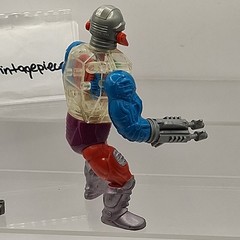 Vtg ROBOTO Motu Masters Of The Universe He-Man Action Figure Wave 4 100% 25-21