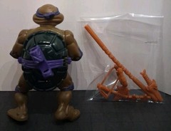 VTG 1991 Teenage Mutant Ninja Turtles Storage Shell Donatello *Near Complete* VG