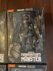 NECA Teenage Mutant Ninja Turtles Universal Monsters Set Of 4 Black White NIB
