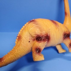 BT1 VTG 1997 U.K.R.D Apatosaurus Dinosaur Diorama Figure UKRD 9” Plastic Toy