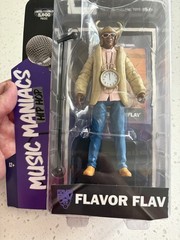 McFarlane Toys Music Maniacs Hip Hop Flavor Flav 6” Action Figure New in Package