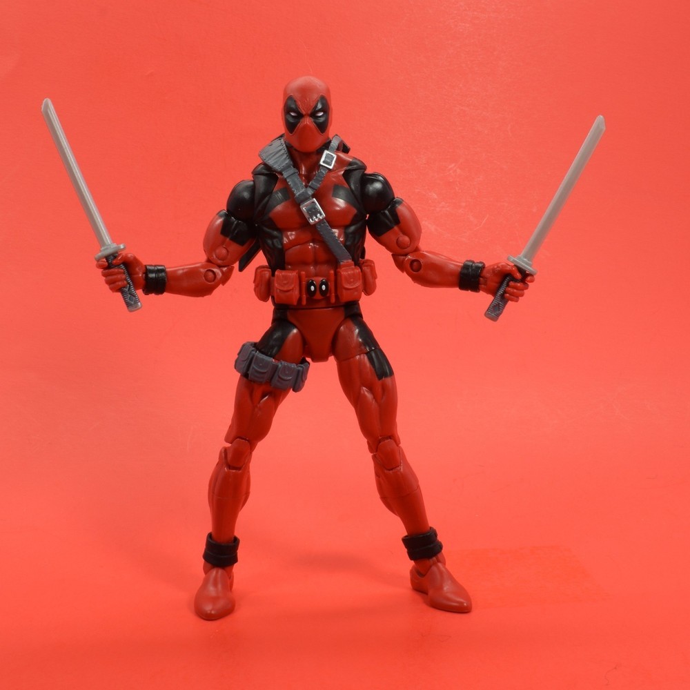 Marvel Legends 6″ Sasquatch BAF Wave Red Suit Comic Deadpool As Shown B24