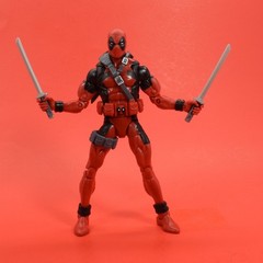 Marvel Legends 6″ Sasquatch BAF Wave Red Suit Comic Deadpool As Shown B24