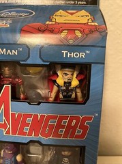 Marvel Minimates Disney Avengers Boxset (2012) Iron Man Grim Reaper Thor Hawkeye