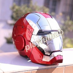 Autoking Iron Man Helmet MK5 1/1 Voice-controlled Mask Transform Cosplay Prop