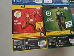 Mego Heroes DC lot of 6 Superman Flash Riddler Penguin Retro 8″ Action Figures