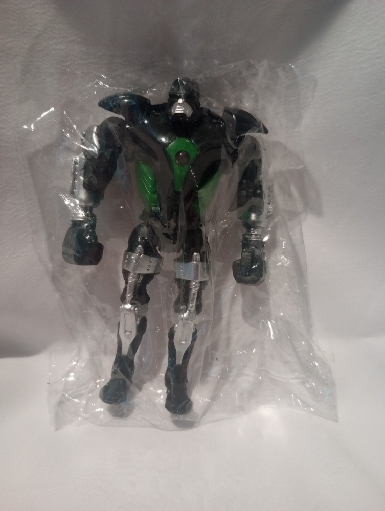 Real Steel Jakks Pacific Zeus Black Green Silver Robot Action Figure 5″