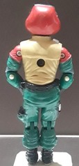 Vintage GI Joe Action Figure Lift Ticket – 1986 – Hasbro –