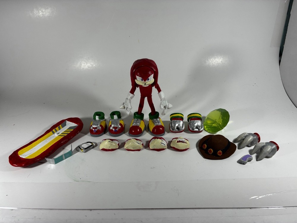 DYNA-DOLLS || DD-204 “Knuckles The Echidna” || Custom Jakks Pacific Sonic Figure