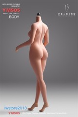 YM505 1/6 Plump Girl Flexible 12″ Female Action Figure Body Hands Foot Toys Doll