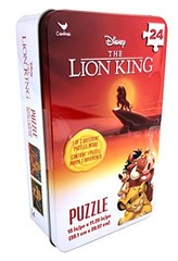 Disney The Lion King 24 Piece Puzzle in Metal Storage Tin – Ages 3 and Up