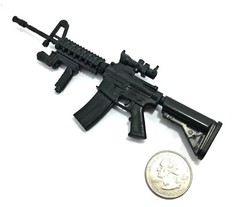 1/6 Scale MK18 Assault Rifle Carbine Gun US Navy Miniature Toy Action Figure
