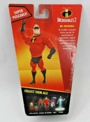 Incredibles 2 Disney Pixar Mr. Incredible Super Poseable Action Figure Brand New