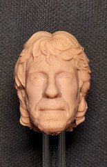 Chuck Norris Walker, Texas Ranger Custom Head Sculpt 1/12 1/10 1/6