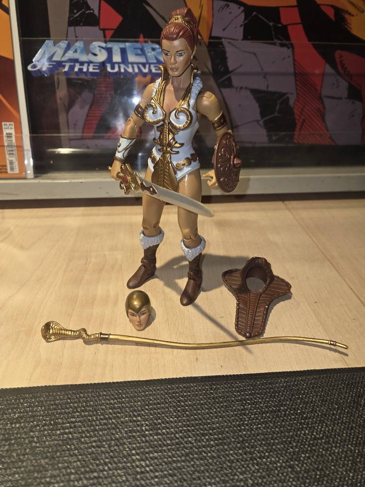 TEELA Masters Universe Classics MOTUC He-Man MOTU Matty Collector loose