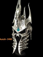 WOW Helm of Domination Lich King Death Knights 1/1 Life Size Helmet Prop Model