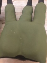 Jurassic World JW Velociraptor Raptor Green Claws Hands Costume Cosplay 2014