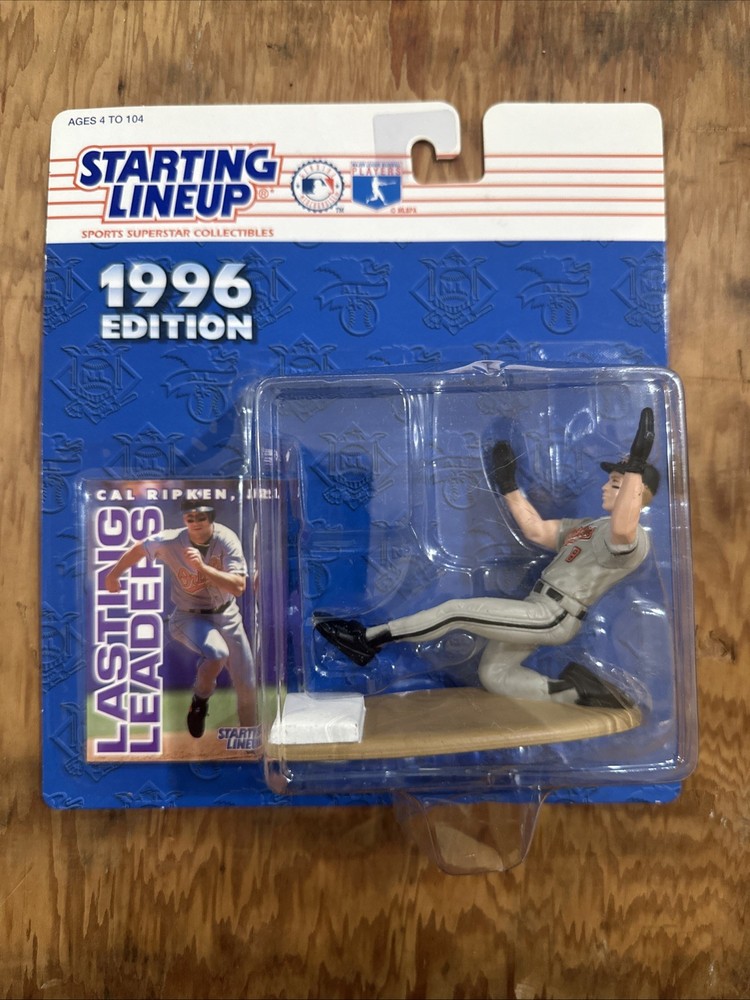 ⚾️ 1996 KENNER STARTING LINEUP MLB – CAL RIPKEN, JR ORIOLES (SLIDING) NIP!