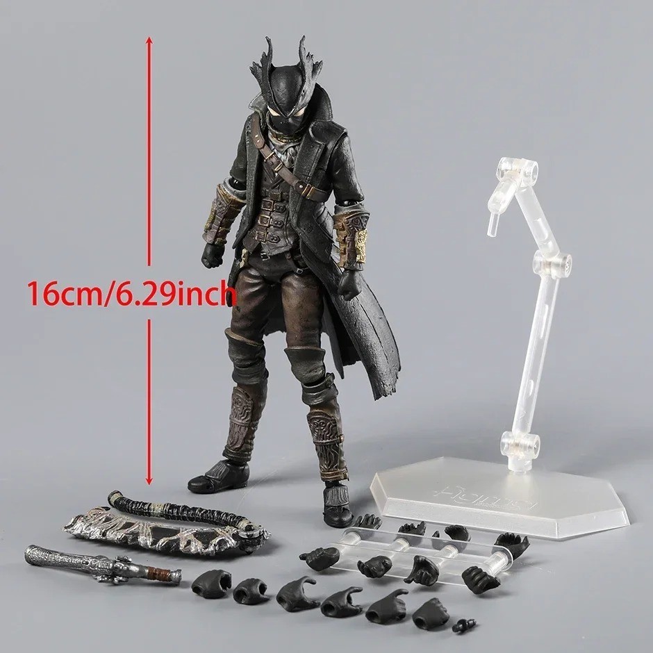 Bloodborne Hunter Figma 367-DX PVC Action Figure Collectible Model Toy