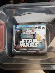 2025 Topps Chrome Star Wars Blaster box lot