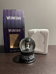 Wednesday TV Show Series 1 Collectible Mini Snow Globe- Wednesday Addams