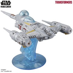 Transformers Collaborative Star Wars: The Mandalorian N-1 Starfighter, 7.5”